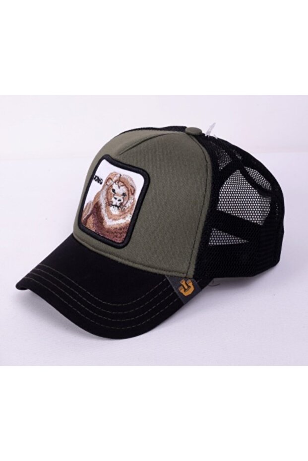 Lion Model Animal Patterned Hat - 1