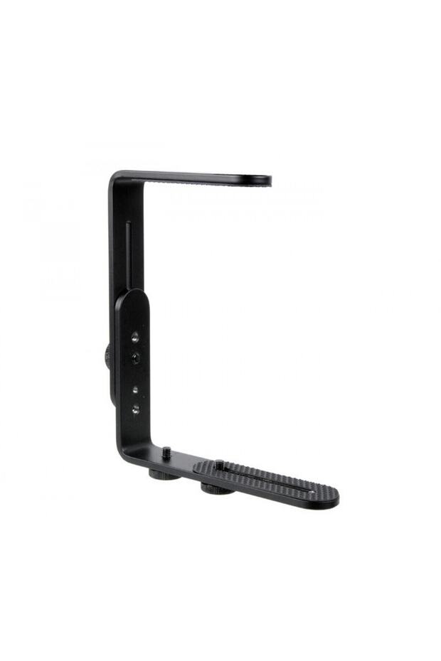 Ayarlanabilir Flash Bracket, L Şekli Flaş Dirseği - 3