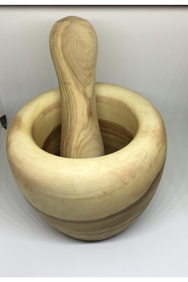 Ahşap zeytin Havan - 2