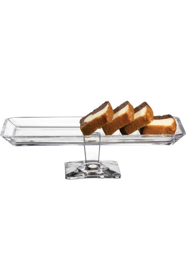Nude Ayaklı Baton Servis Tabağı 95462-1.fd - 2