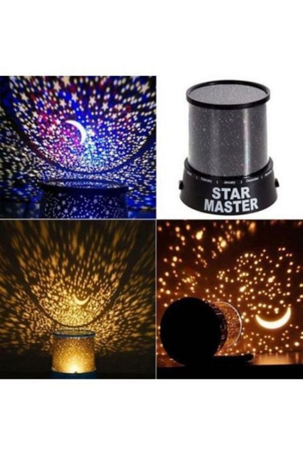 Star Master Yıldızlı Gece Lambası Led Projektörlü Gece Lambası - 1
