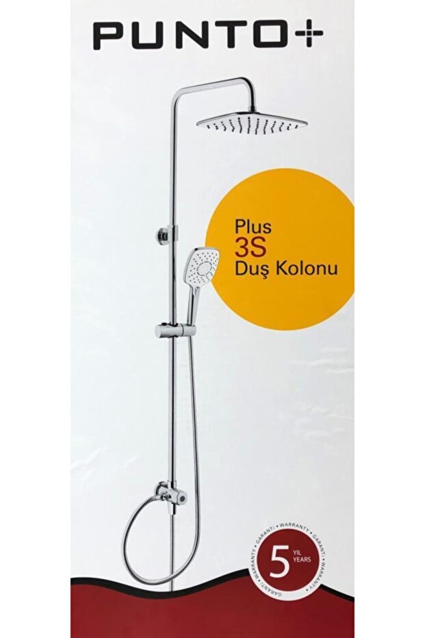 Plus 3s Kare Tepe Duş Kolonu,duş Paneli - 2