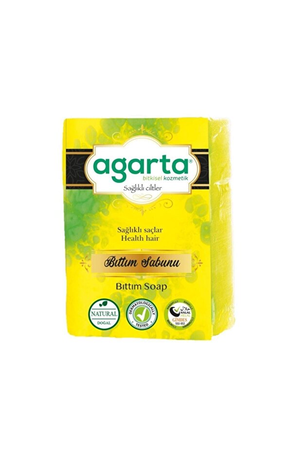 Natural Bıttım Soap For Healthy Hair 150 gr 3 Pieces