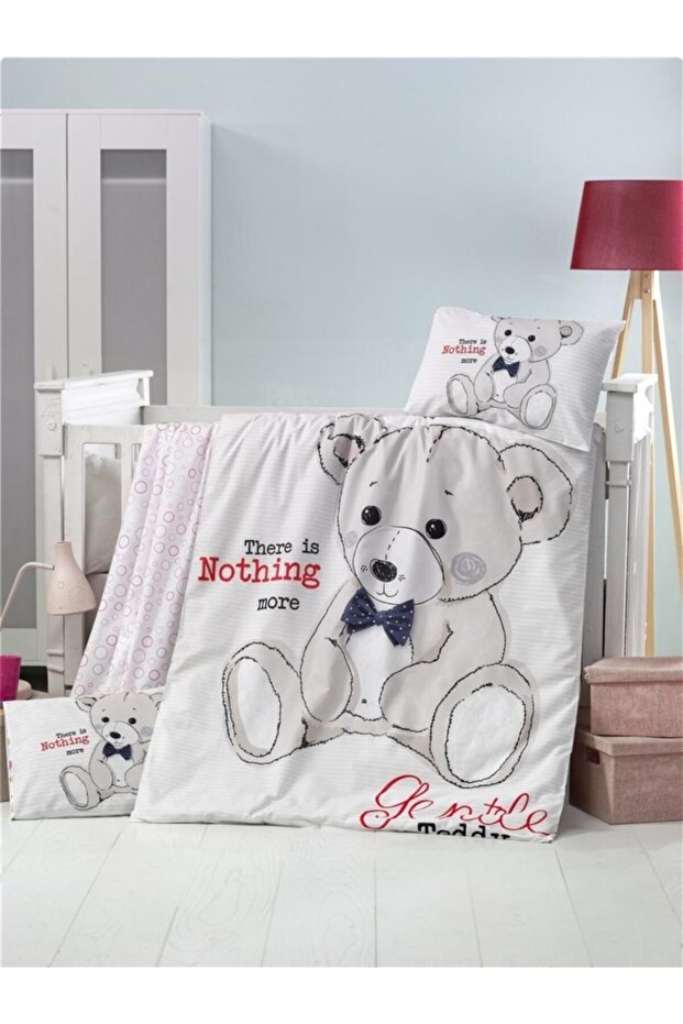 Baby Sleeping Set 100% Cotton (with Quilt and +2 Pillows)