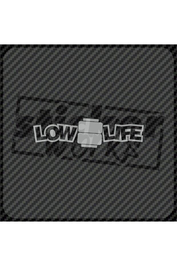 ملصق للزجاج الأمامي من Low Life
