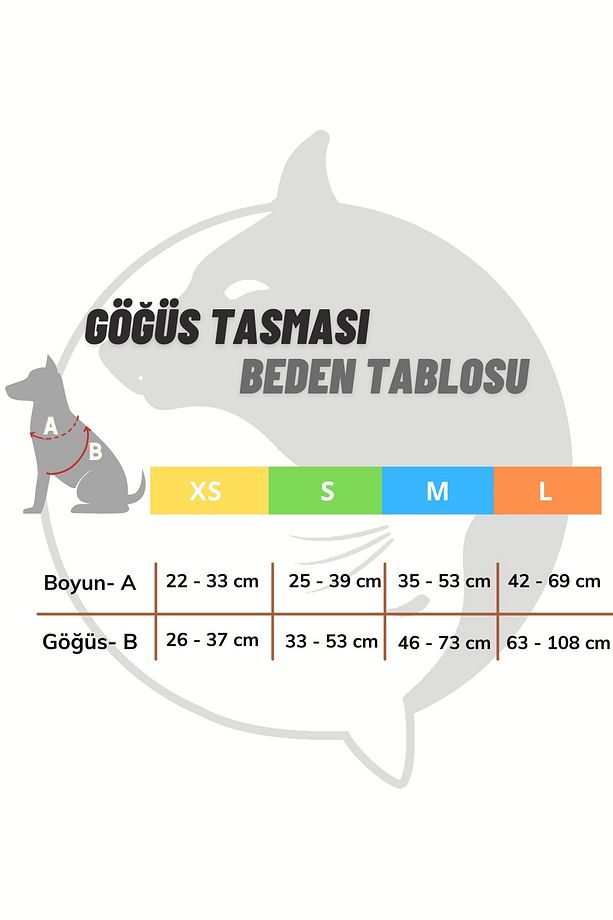 Sandia H Tipi Köpek Göğüs Tasması - 5