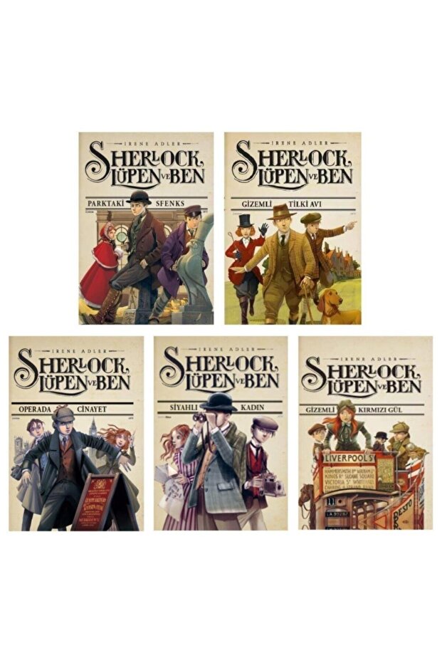 Sherlock, Lüpen Ve Ben Seti 5 Kitap Ciltsiz - 1