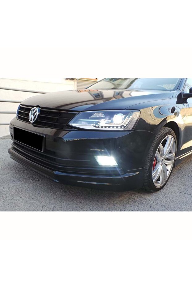 Vw Jetta Mk6 Uyumlu Makyajlı R Ön Ek Ön Karlık 2014 2015 2016 2017 2018 Abs Plastik - 2