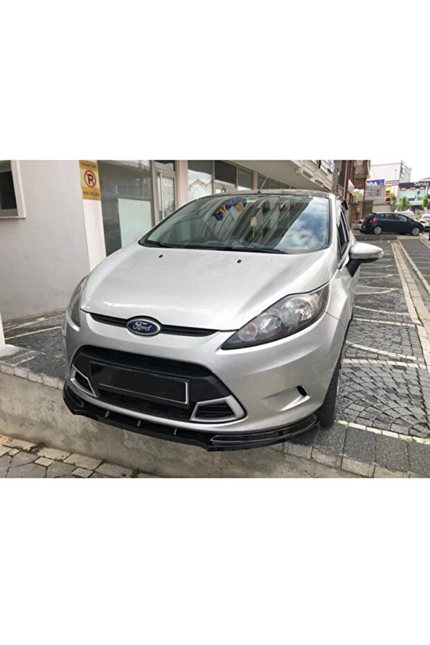 Fiesta Basic Ön Tampon Lip Piona Black 2008 2009 2010 2011 2012 Abs Plastik - 1