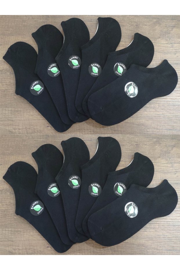 Unisex 12 Pairs Bamboo Seamless Invisible Sportswear Socks Sneakers