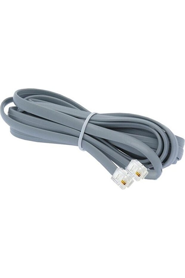 Telephone Cable 6P2C Cable 2 Pin Socket Telephone Cable 40 m