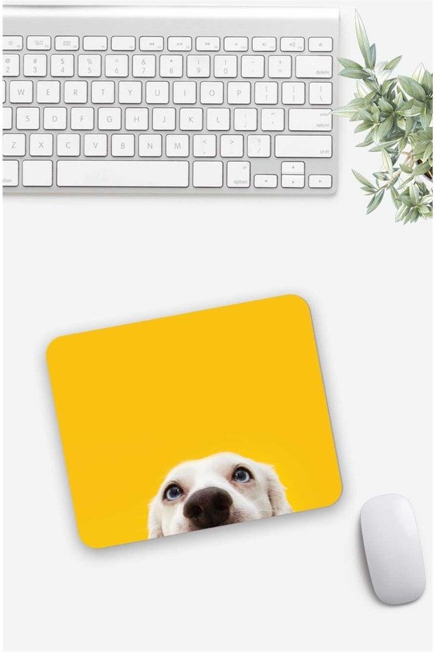 Cute Dog Pattern Mouse Pad