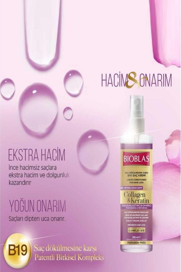 Collagen&keratin Şampuan 360 Ml+sıvı Saç Kremi 200 Ml - 2