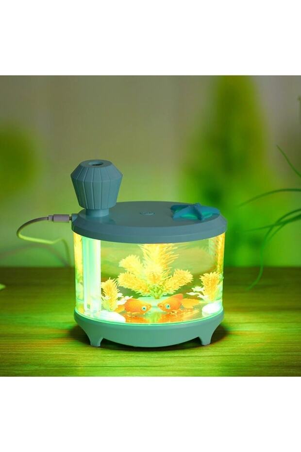 Ultrasonik Akvaryum Model Mini Buhar Makinesi Bebek Odası Nemlendirici - 4
