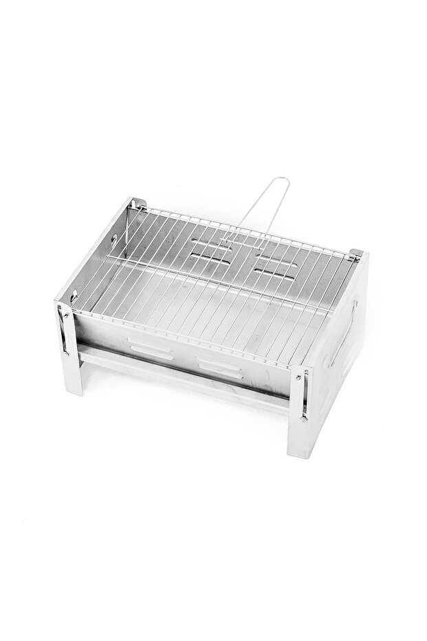 Galvaniz Katlanır Mangal - 1
