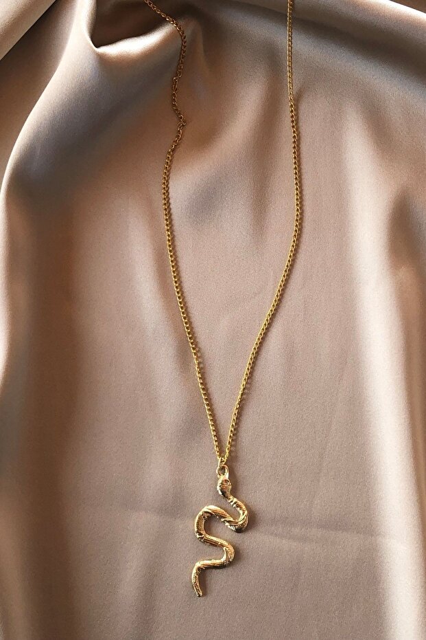 Women's Snake Figure Necklace