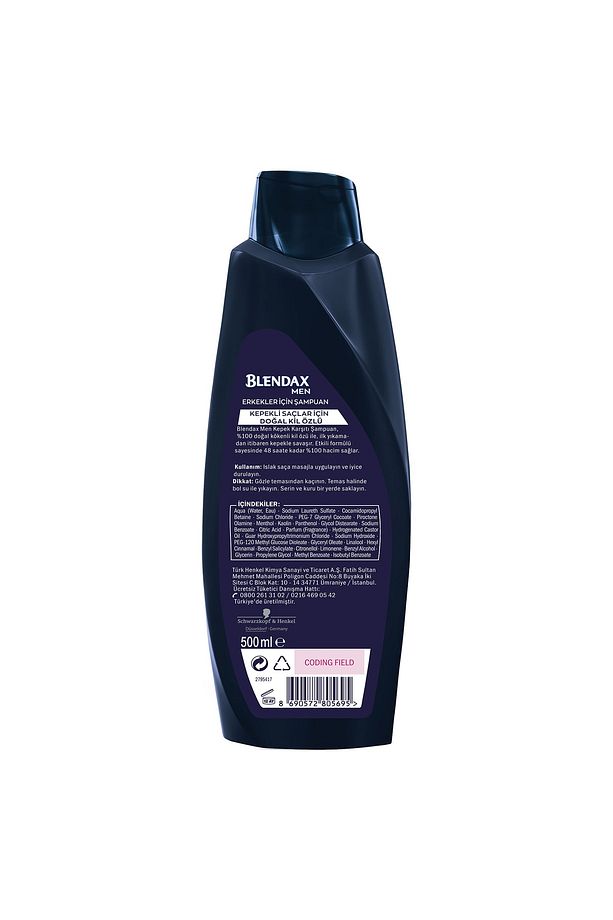 Erkekler Için Kepeğe Karşı Etkili 500 ml - 2