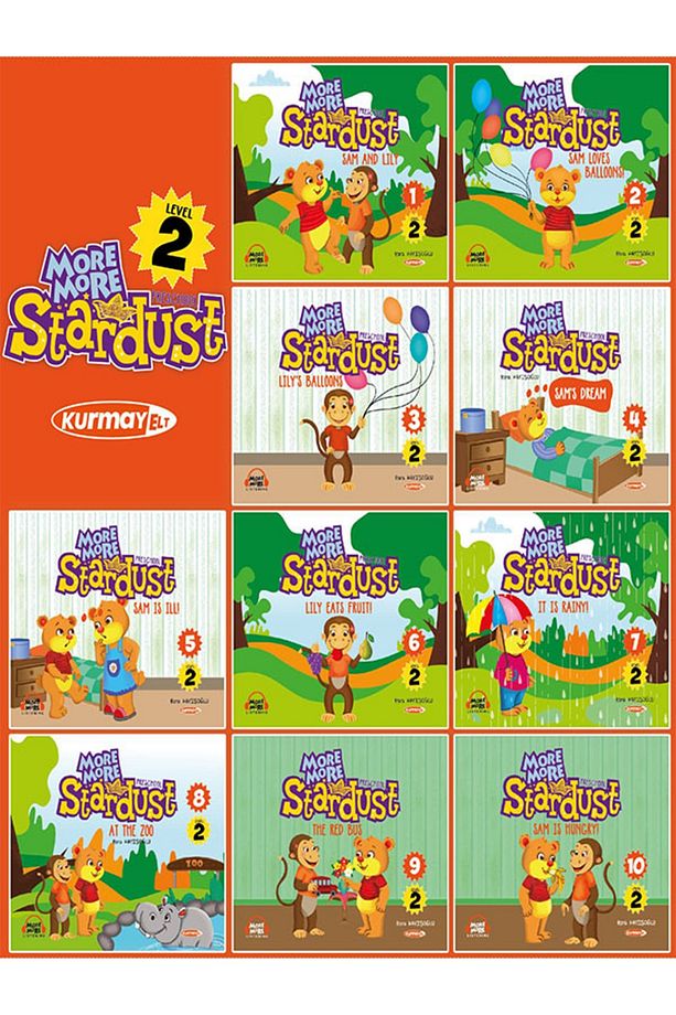 0 More More Level 2 Preschool Stardust 4-5 Yaş Hikaye Seti (10 Kitap) - 1
