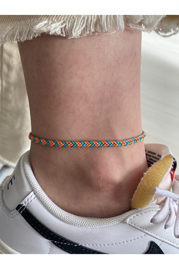 Turuncu Örgü Halhal - 1