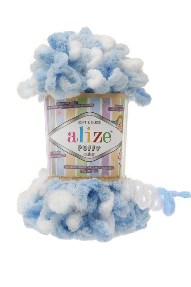 Puffy Color Ebruli Kadife Ip 6 Adet No 5865 - 1