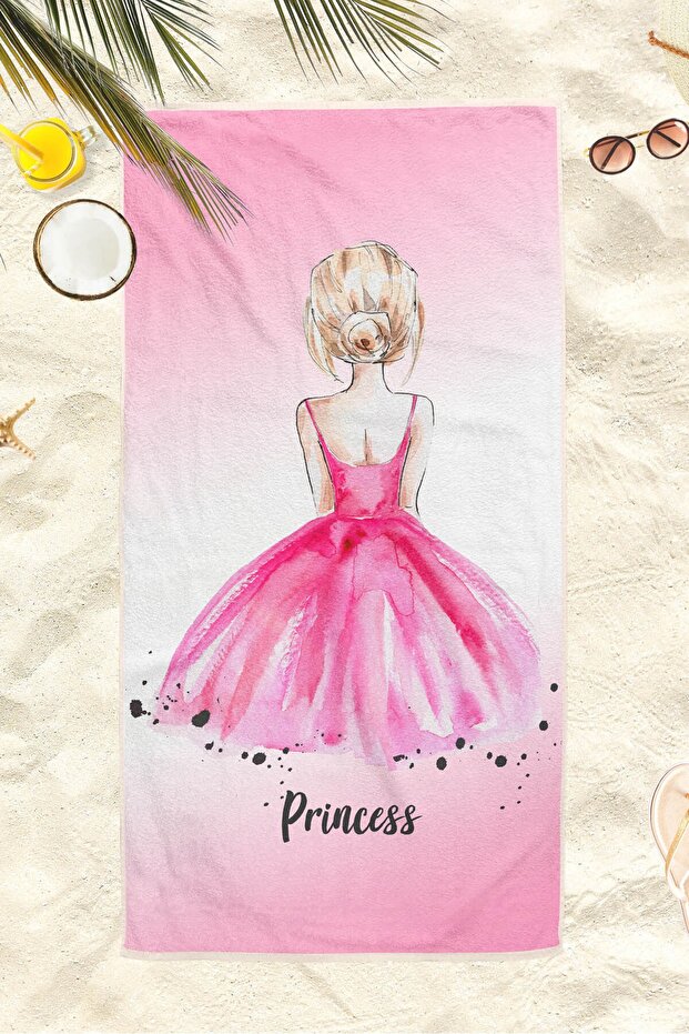 Princess Beach Towel 70X150 cm