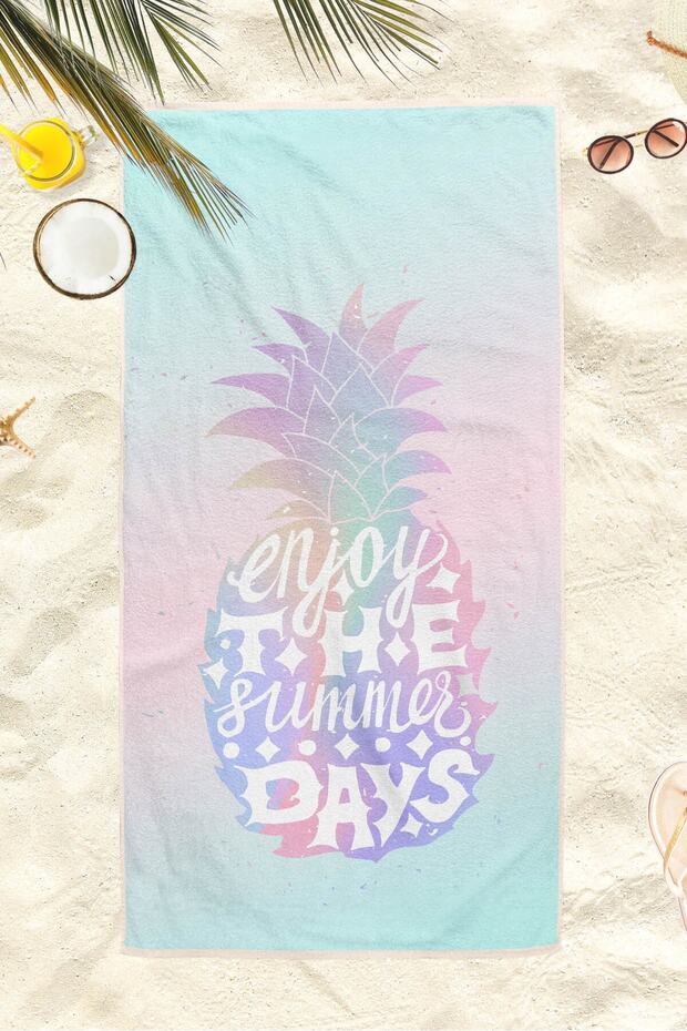 Pineapple Beach Towel 70X150 cm