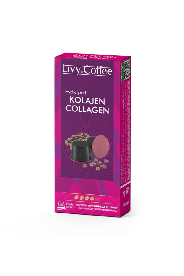 Collagen - collagen nespresso compatible capsule coffee 10 capsules
