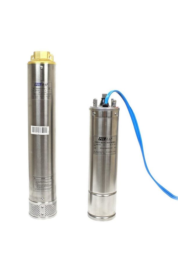 Pan 404/08 - 0.75 Hp 220 Volt Motorlu Derin Kuyu Dalgıç Pompa 58 Mss 6 M³/h - 2
