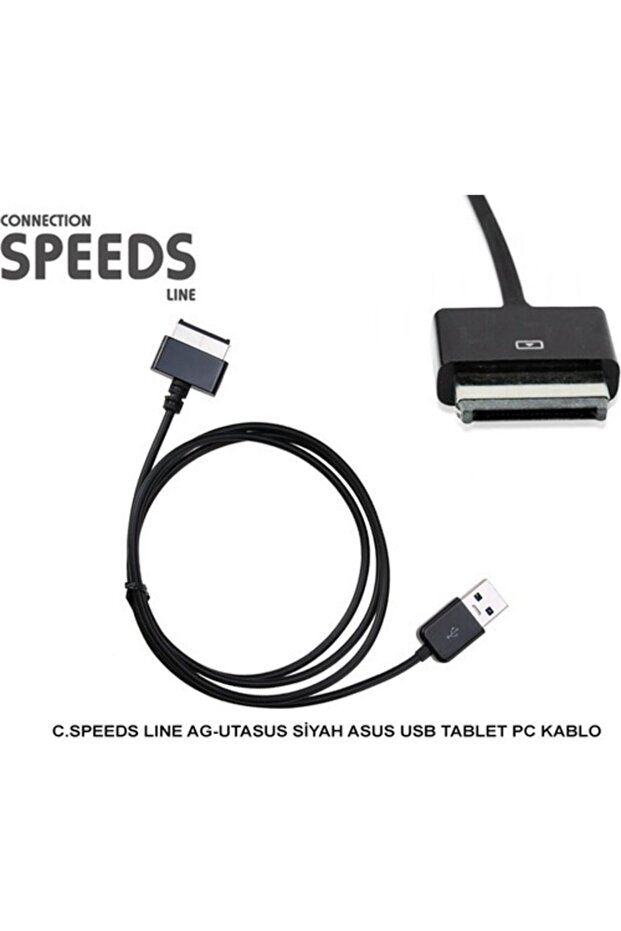 C.Speeds Line Ag-Utasus Black Asus USB Tablet Pc Cable