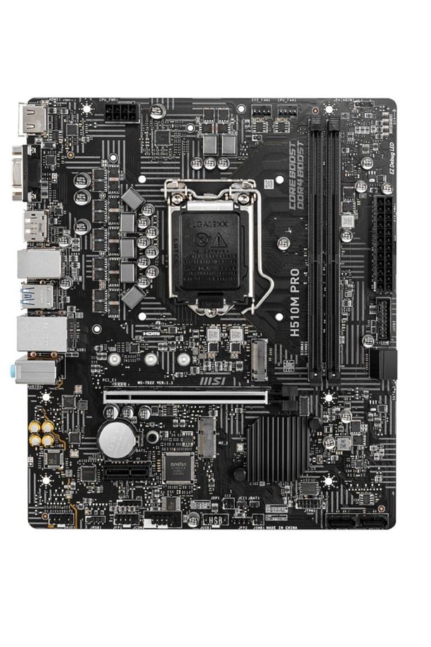 H510m Pro 3200mhz(oc) Hdmı M.2 Dp Matx 1200p - 2