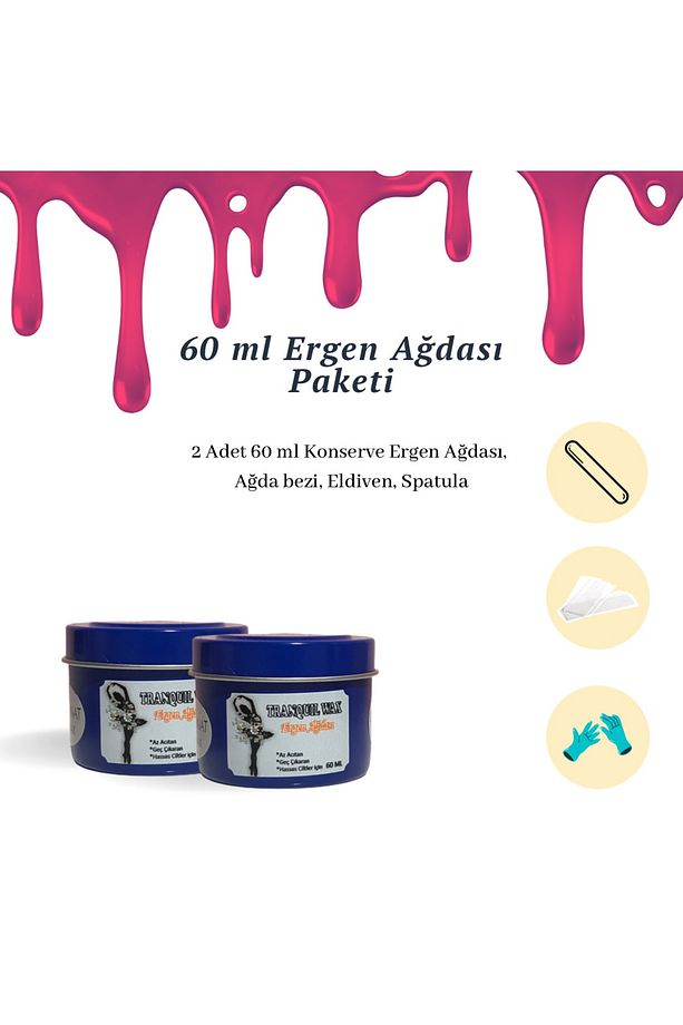 60 Ml Ergen Ağdası Seti - 1
