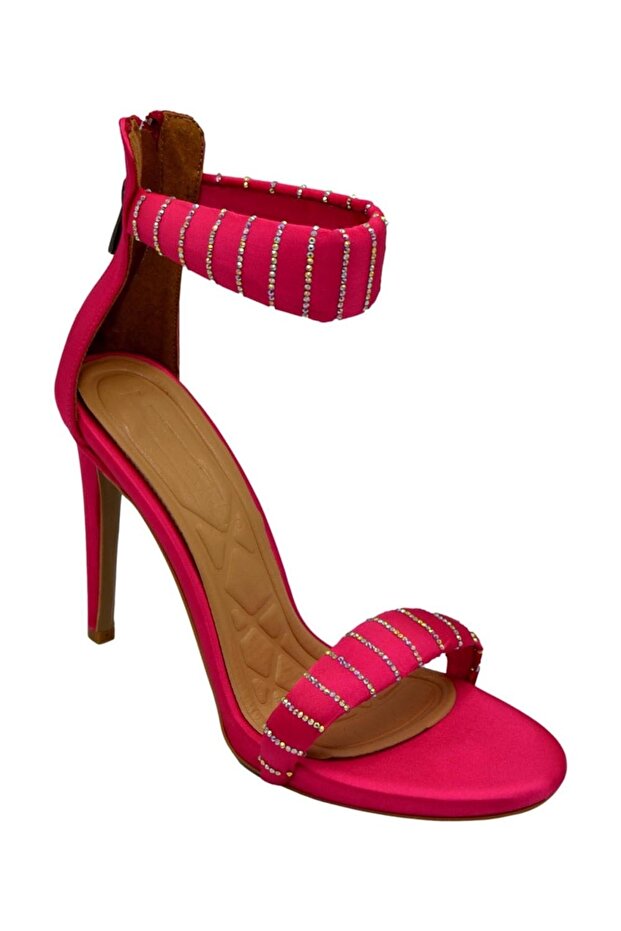 Women's Ankle Belted High Heel Sandals