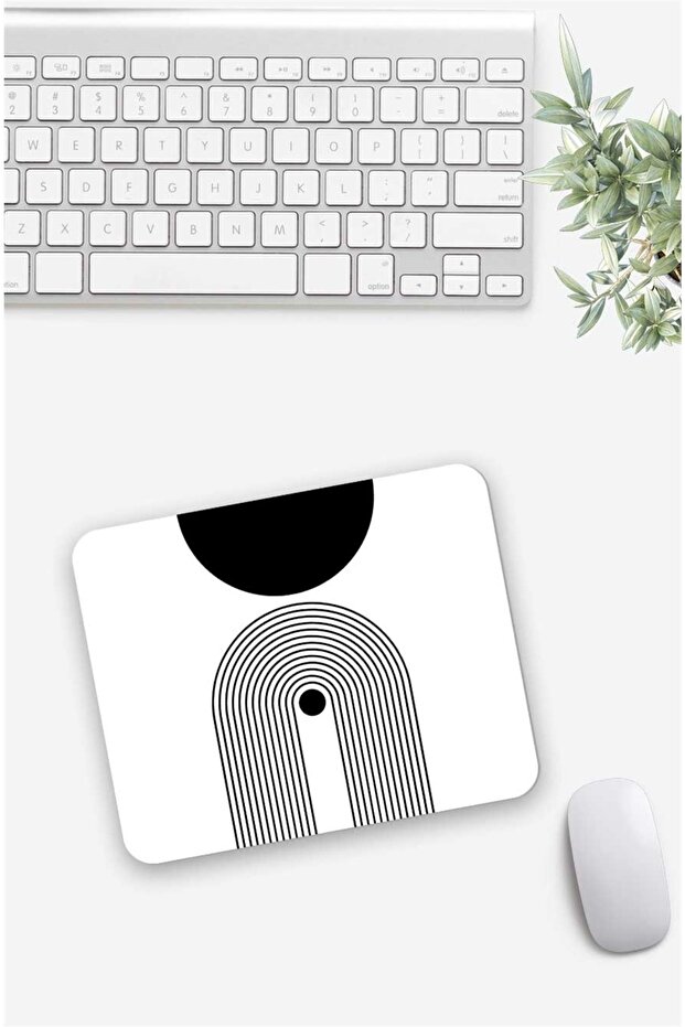 8 Mouse Pads with Abstract Pattern - 1