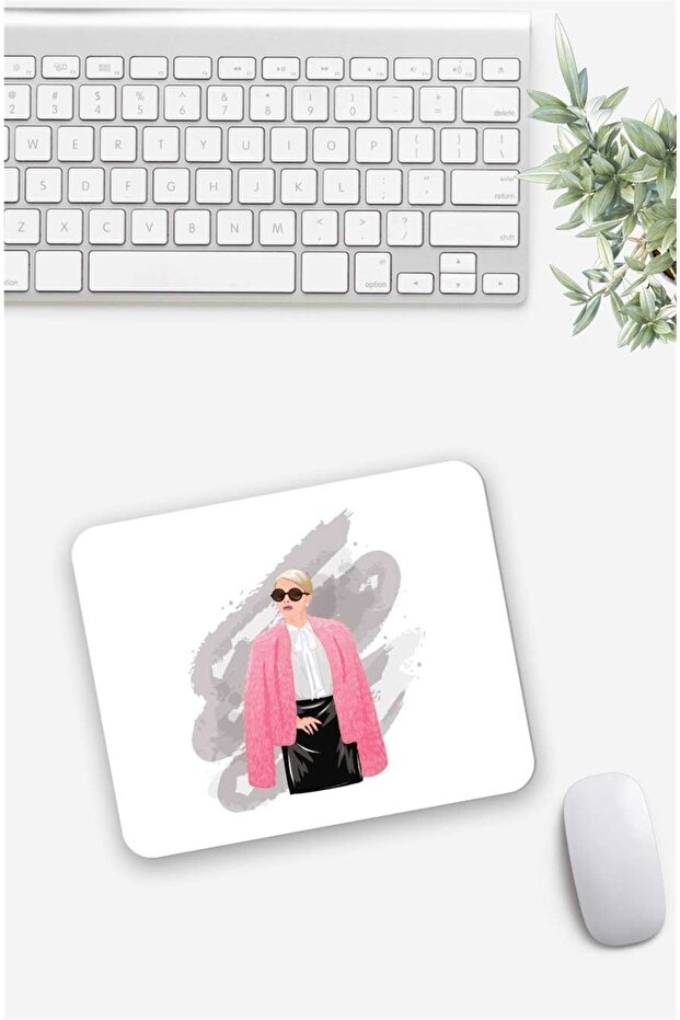 Businessman Patterned Mouse Pad - 1