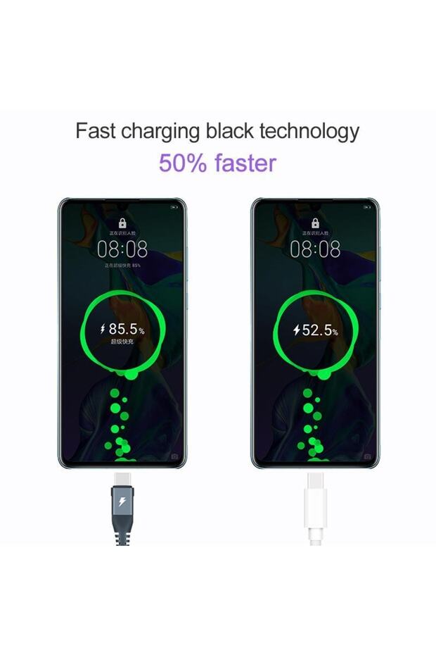 Elıte Lınk Usb-a To Type-c Kablo 1.2m 5a - Dta10d - 3