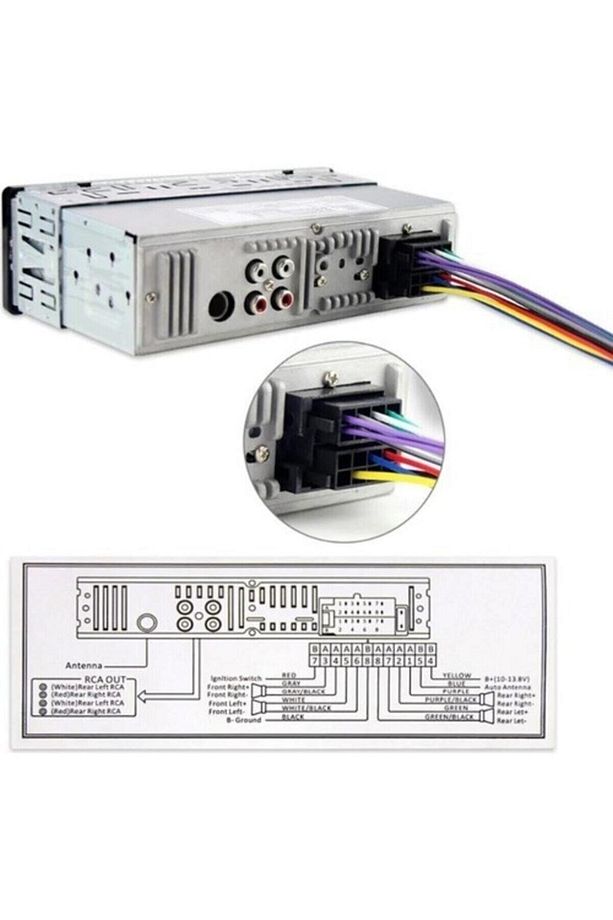 Kaliteli Bluetooth Oto Teyip Araba Teyibi Mp3 - 3