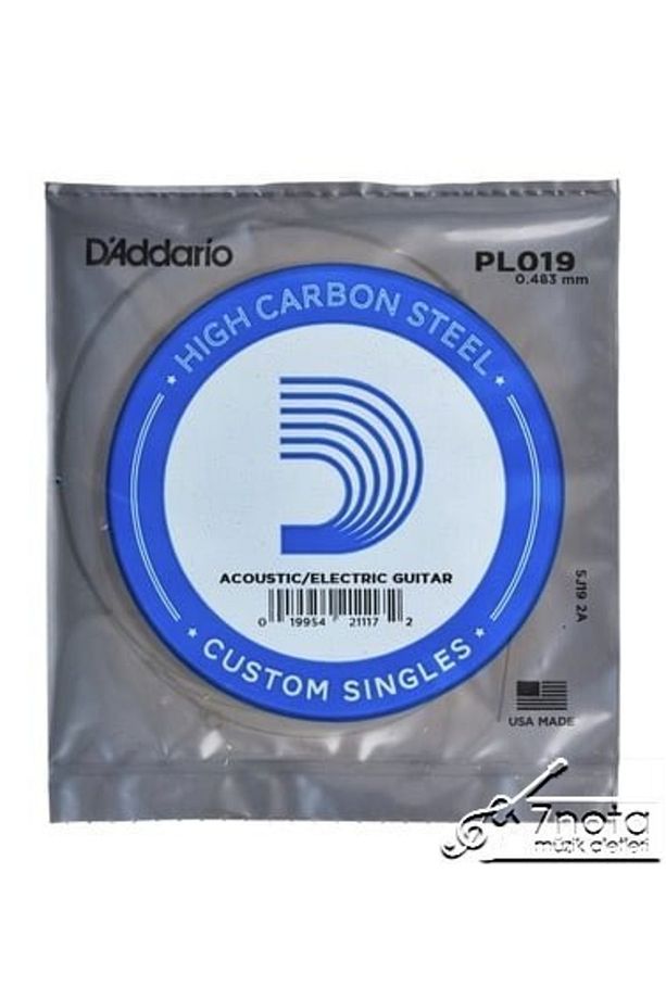Pl019 Elektro Ve Akustik Tek Tel Plain Steel 019 - 3