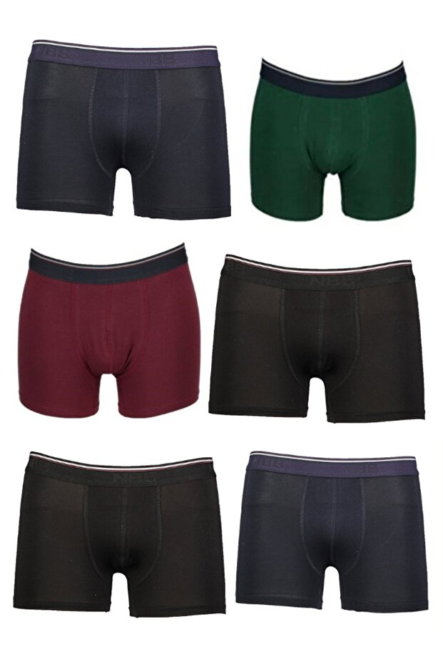 6 Pieces Men's Modal Mixed Color Cotton Special Boxers New Season