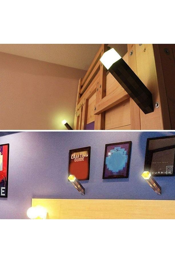 Meşale Madenci Gece Led Gece Işığı Şarj Edilebilir Lamba - 4