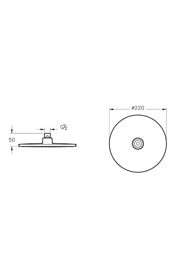 Rain L Duş Başlığı - 1