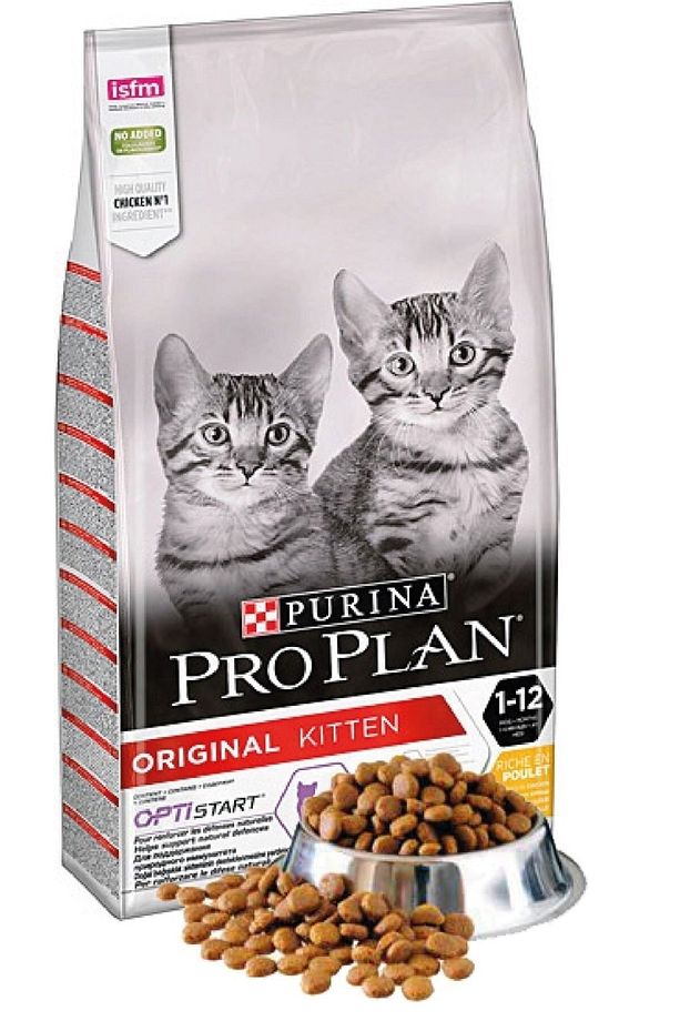 Proplan Kitten Tavuklu Yavru Kedi Maması- 1,5 kg X 2 Adet =3 kg  Kürek - 1