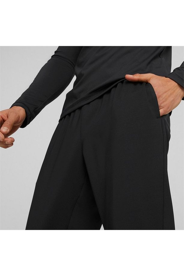 Traın Fıt Polyspan Jogger Siyah Erkek Spor Performans Eşofman Altı - 3