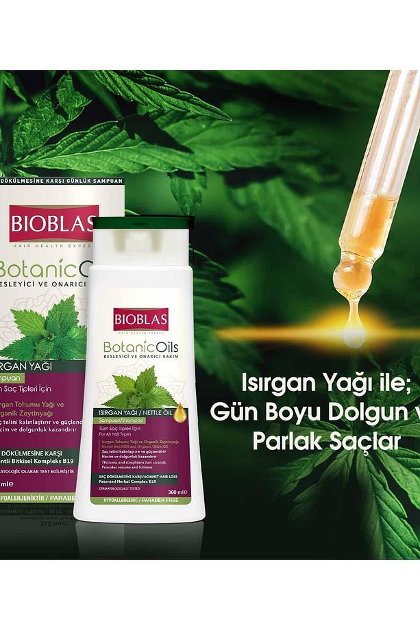 Botanic Oils Şampuan Isırgan Yağı (ince Telli & Zayıf Saçlar) 360 Ml - 2