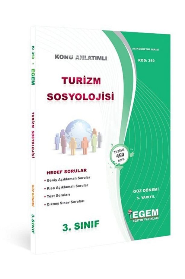 Aöf. Sosyoloji Güz Dönemi 3 Sınıf 5.yarıyıl Konu Anlatımlı Soru Set - 3
