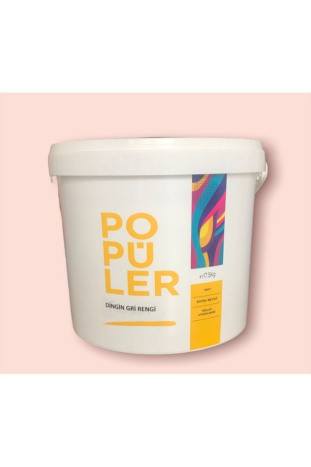 Popüler Duvar Ve Tavan Boyası 3.5 Kg - Sade Bej - 1