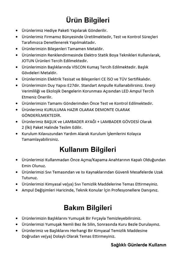 Avangart Andezit Siyah Lambader - 5