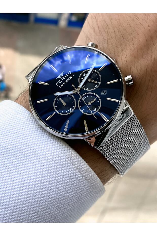 Orijinal Çelik Erkek Saati - 1