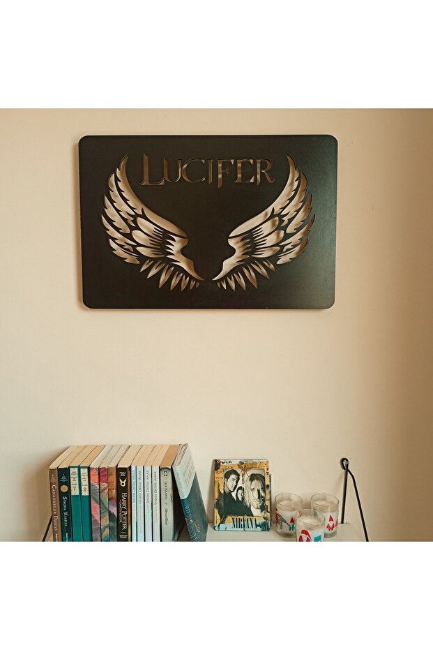 Lucifer Led Işıklı Tablo - 3