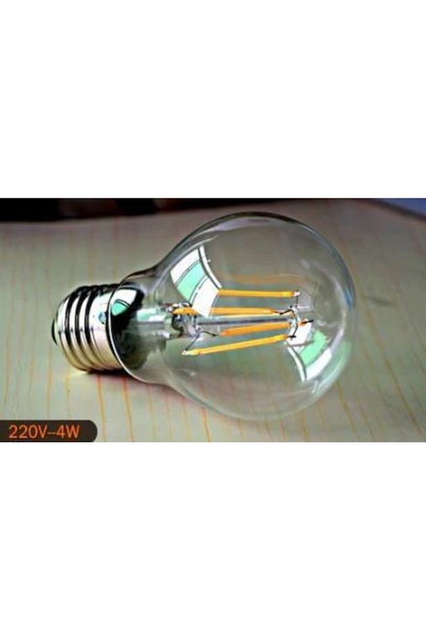 Flamanlı Rustik A60 Model E27 Duy 4 Watt Ampul 4 Adet - 3