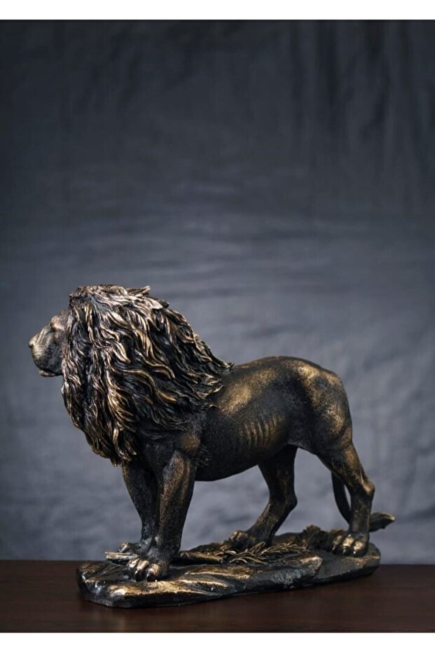 Aslan Biblo Heykel Dekor - 3